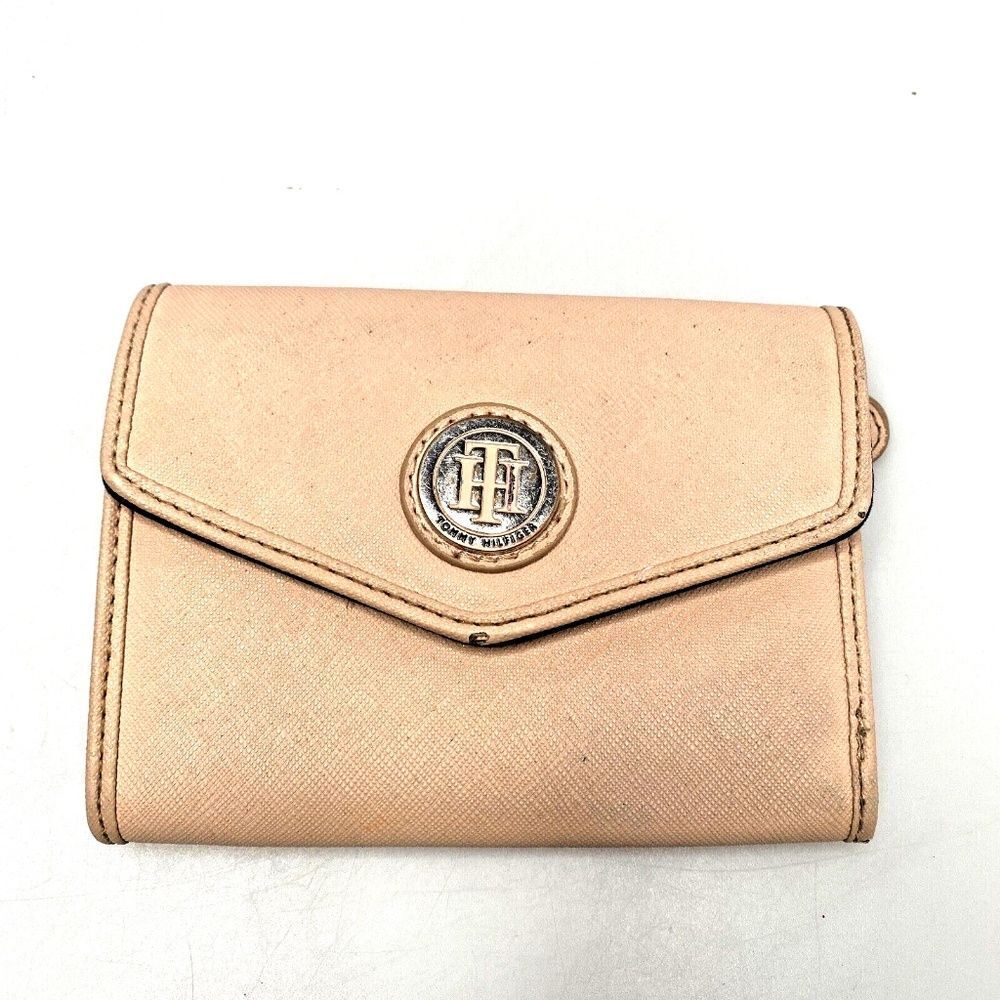Tommy Hilfiger Women's Wallet Clutch Vegan Leather Flap